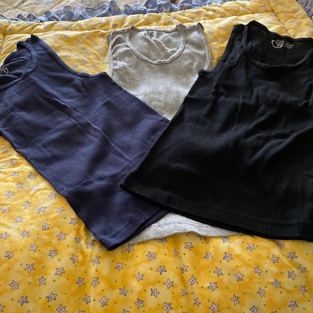 Grana 3 tanks for boys (navy, black, gray) XL 18-20